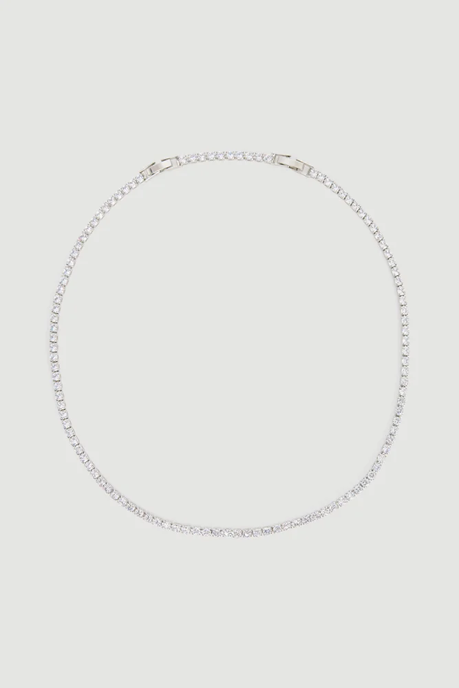 Waterfall Necklace Silver - Gusto