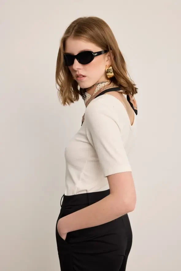 Wide Volume Hoop Earrings - Gold - 5
