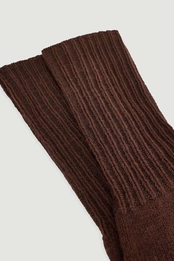 Wool Socks Brown - Gusto