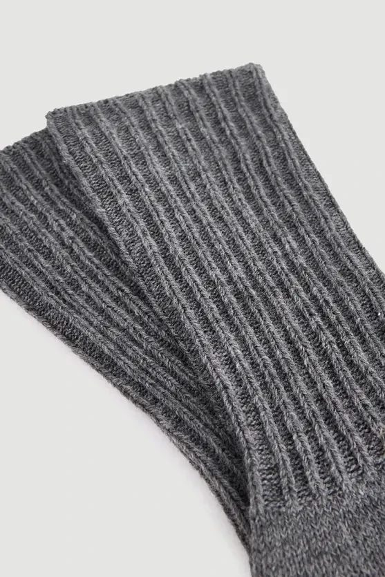 Wool Socks - Charcoal - 2