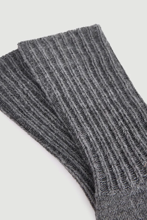 Wool Socks Charcoal - 2