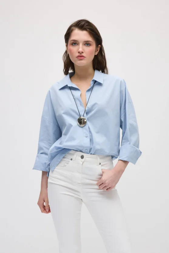 Flare Denim Pantolon - Beyaz - 3