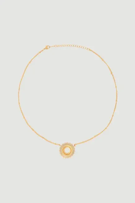 Güneş Kolye - Gold - Gusto (1)