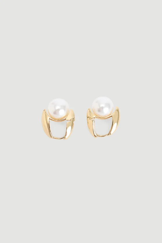 İnci Küpe - Gold - Gusto