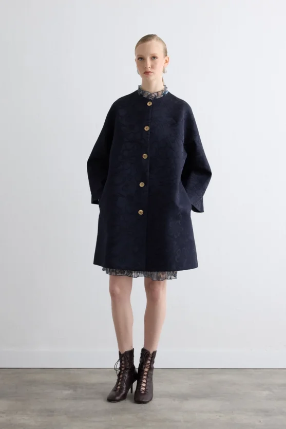 Jakar Kaftan - Lacivert - 1