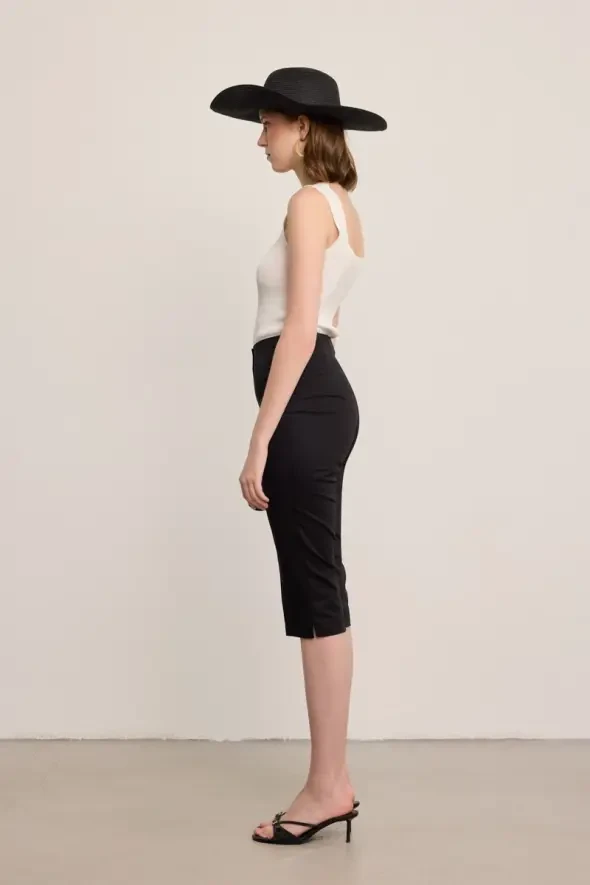 Kapri Pantolon - Siyah - Gusto