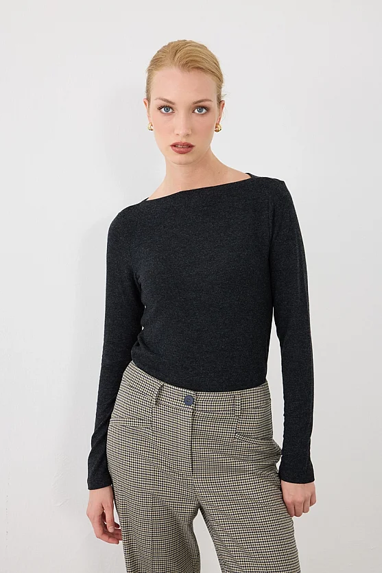 Kazayağı Straight Fit Pantolon - Yeşil - Gusto