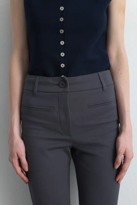 Klasik Sihirli Pantolon - Füme - 3