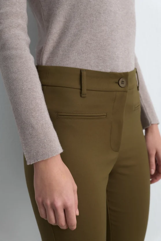 Klasik Sihirli Pantolon - Haki - Gusto