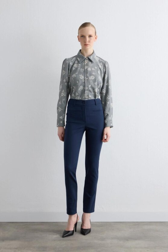 Klasik Sihirli Pantolon - Lacivert - Gusto