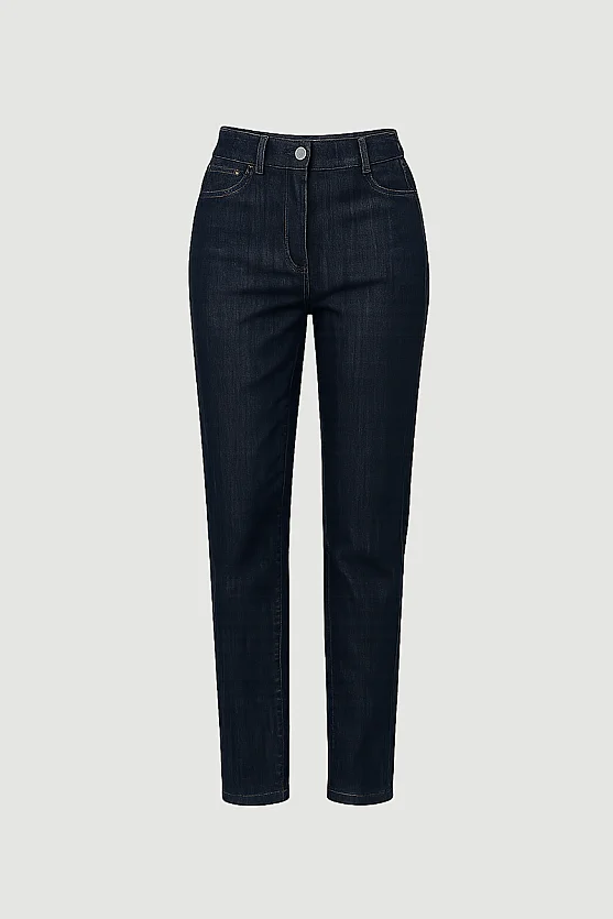 Mom Denim Pantolon - Lacivert - Gusto