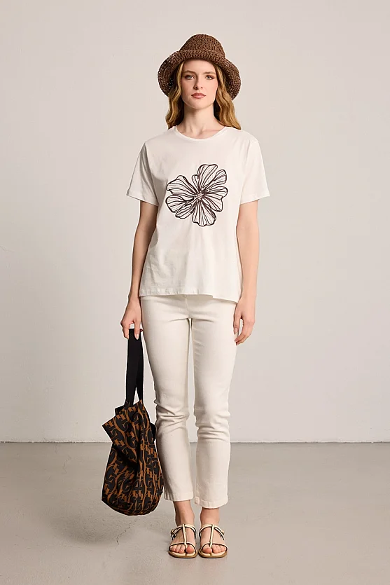 Monogram Alışveriş Çantası - Siyah - Gusto