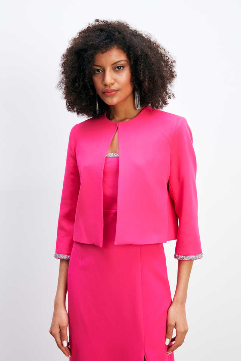 pink short jacket for dress