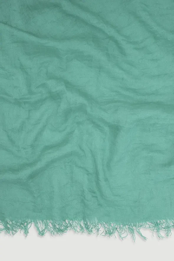 Püsküllü Şal - Yeşil - Gusto