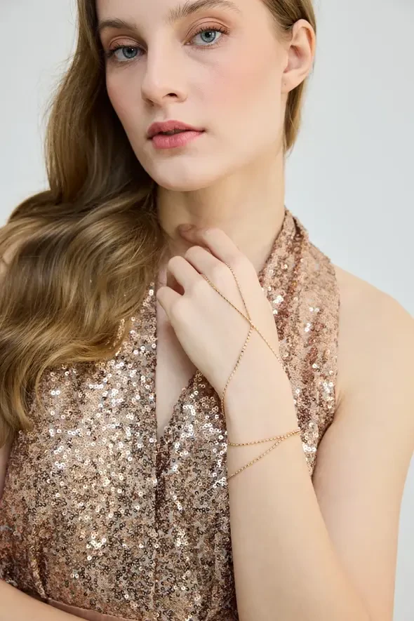Şahmeran Bileklik - Gold - 1