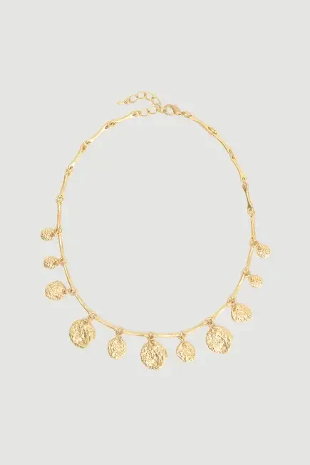 Sallantılı Kolye - Gold - Gusto (1)