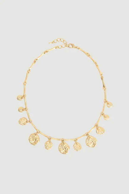 Sallantılı Kolye - Gold - Gusto (1)