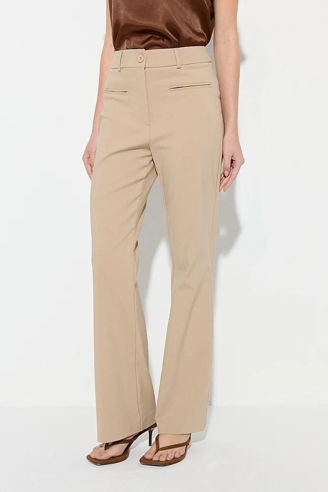 Sihirli Flare Pantolon - Bej - Gusto (1)