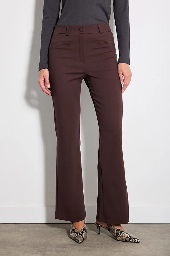 Sihirli Flare Pantolon - Kahverengi - Gusto
