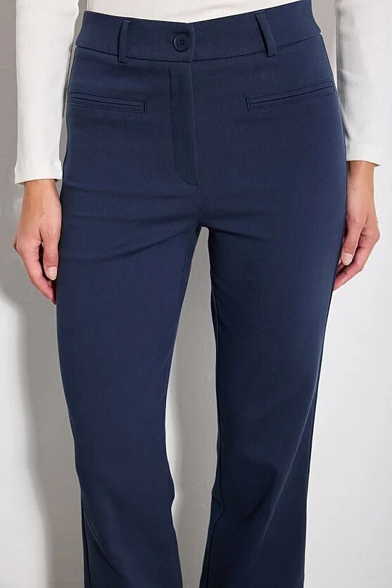 Sihirli Flare Pantolon - Lacivert - Gusto