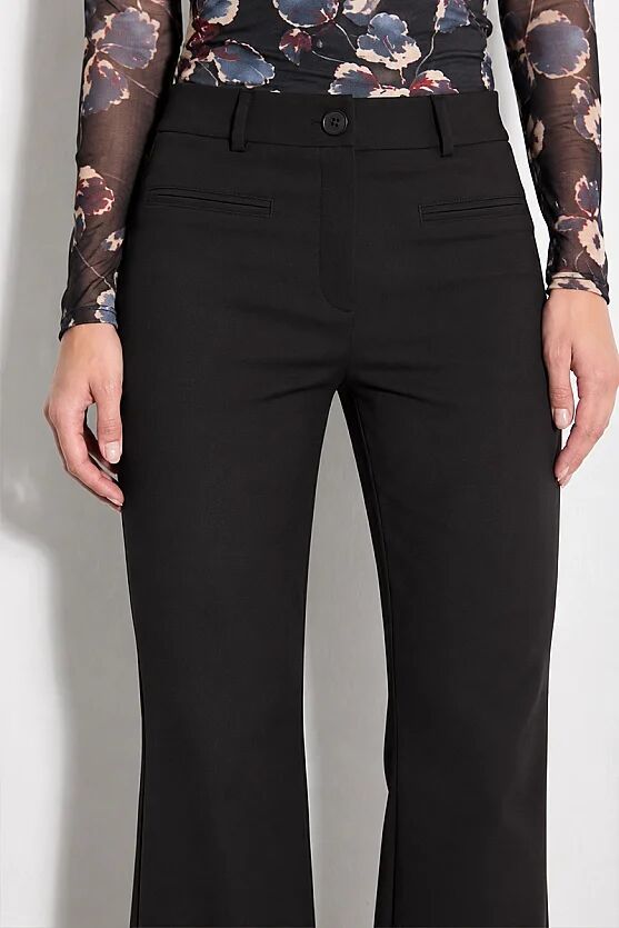Sihirli Flare Pantolon - Siyah - Gusto