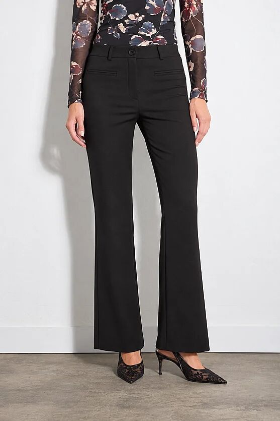 Sihirli Flare Pantolon - Siyah - Gusto