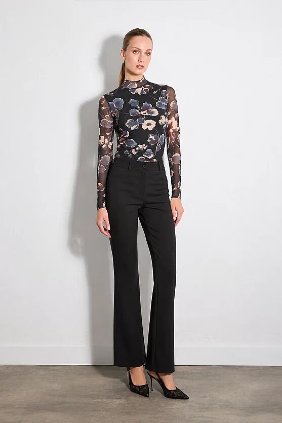 Sihirli Flare Pantolon - Siyah - Gusto