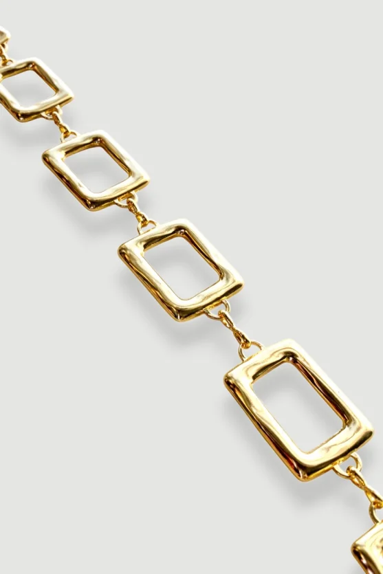 Sıralı Zincir Kemer - Gold - Gusto