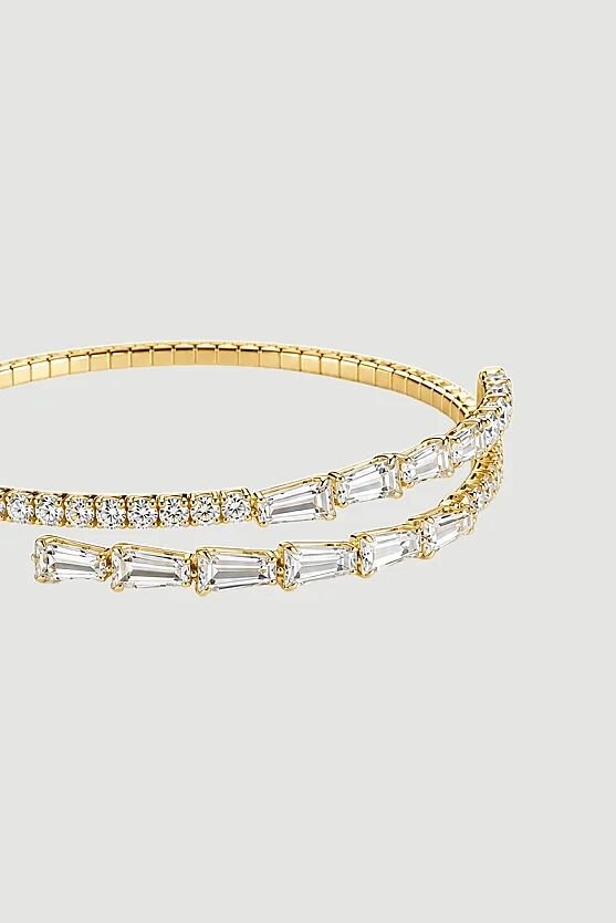 Su Yolu Model Sarmal Bileklik - Gold - Gusto