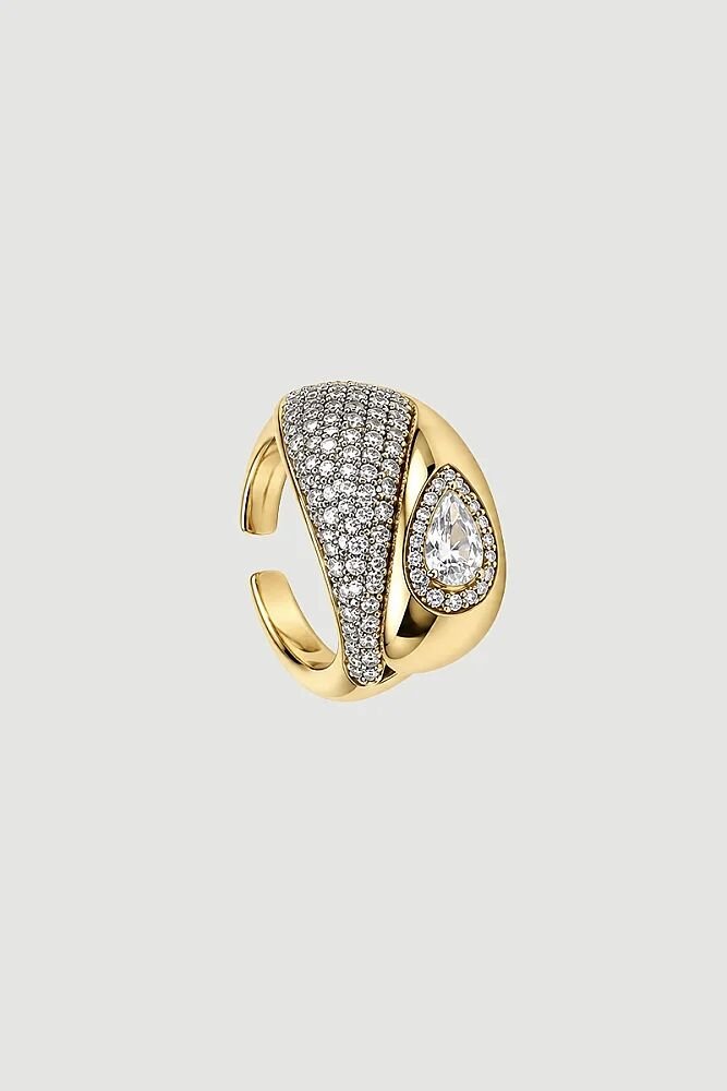 Taşlı Yüzük - Gold - Gusto (1)