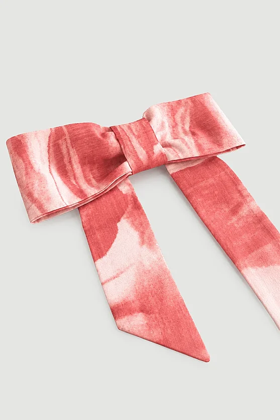 Tencel Fiyonk Toka - Pembe - Gusto