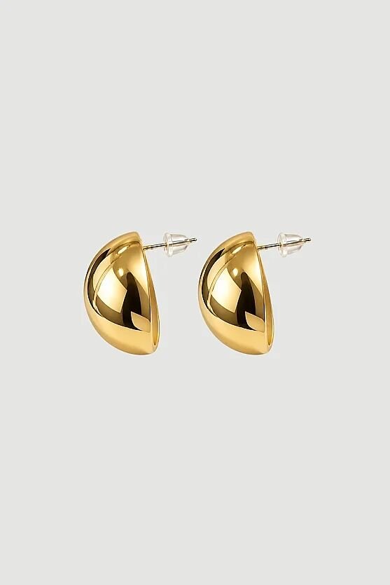 Top Görünümlü Küpe - Gold - Gusto
