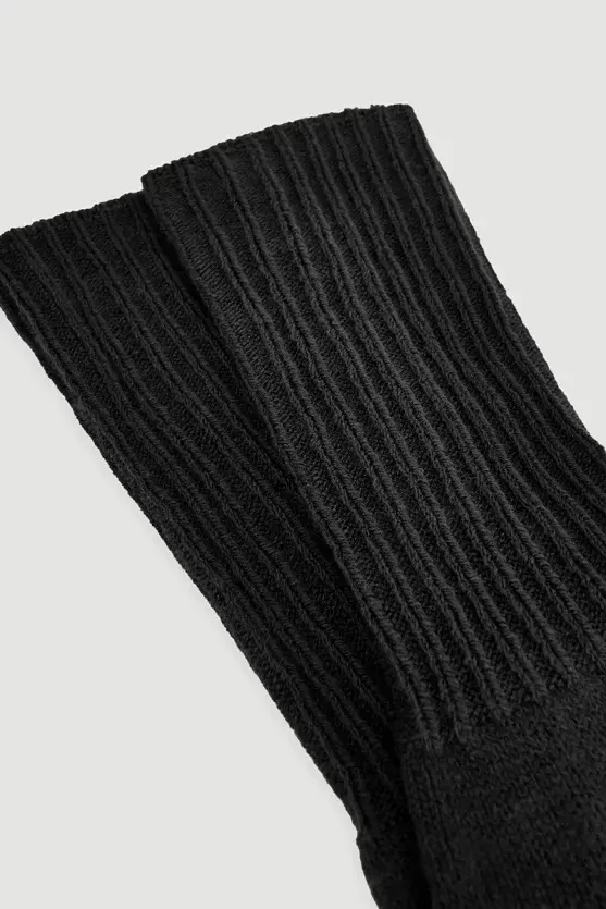 Wool Socks - Black - Gusto